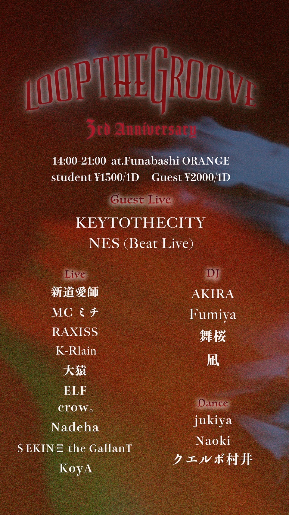 Loop the groove 3rd Anniversary